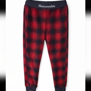 Abercrombie Kids Red Plaid Pajama Pants 13/14